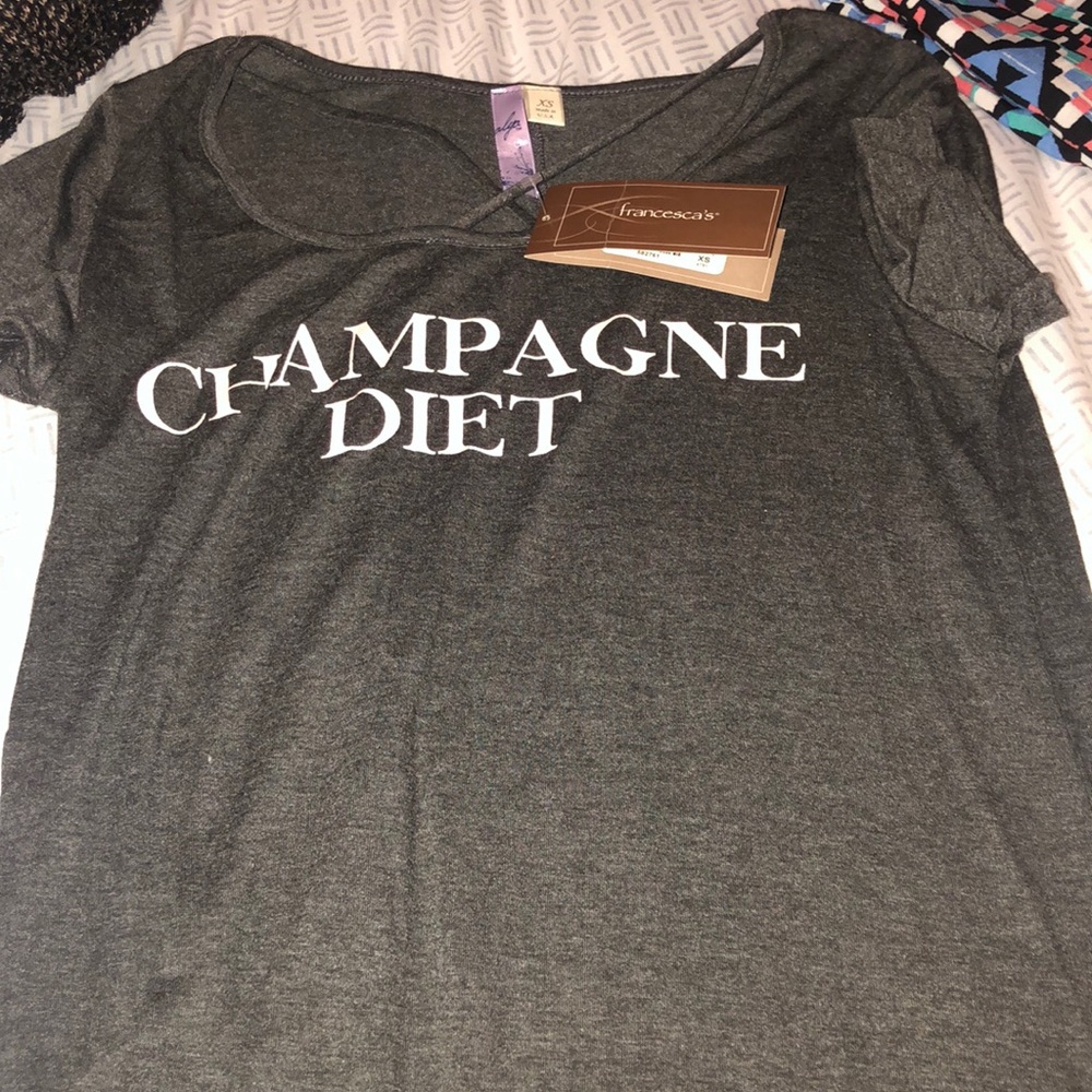 champagne diet shirt!